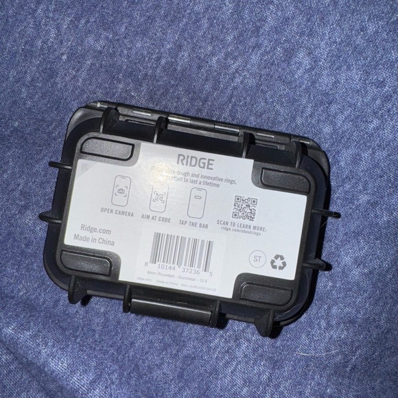 RIDGE 6MM ROUNDED RING SET - Picture 6 of 6